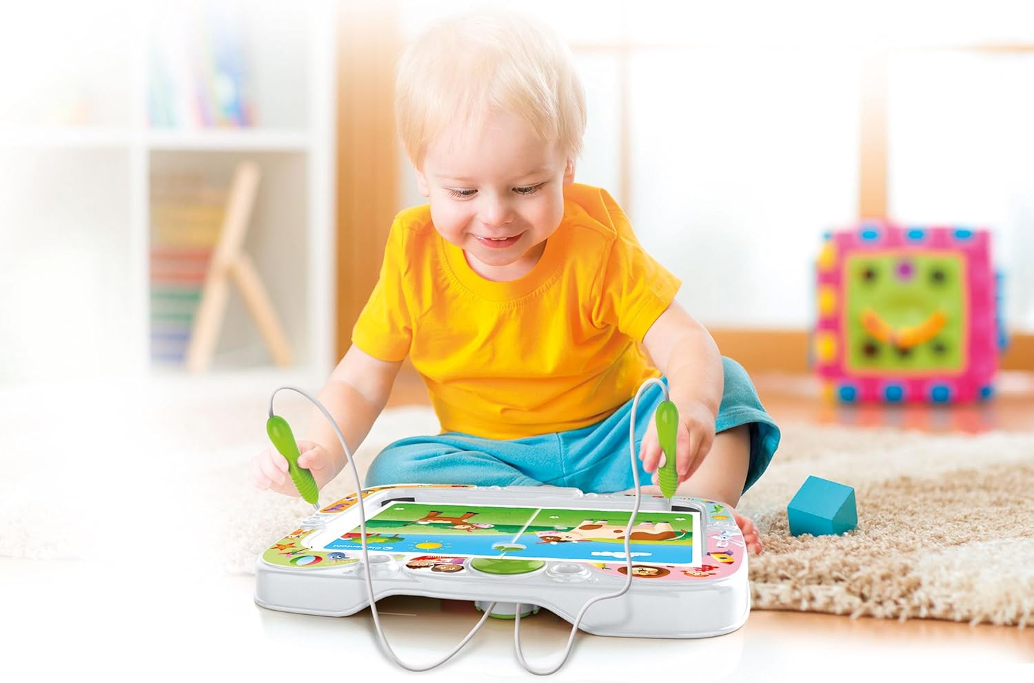 Clementoni Sapientino Montessori Banchetto Educativo Schede e Penne Interattive