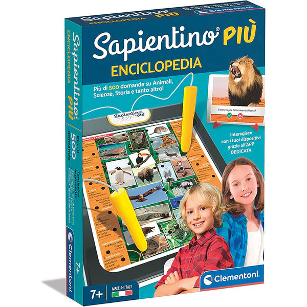 Clementoni Sapientino Più Enciclopedia Gioco Educativo Interattivo