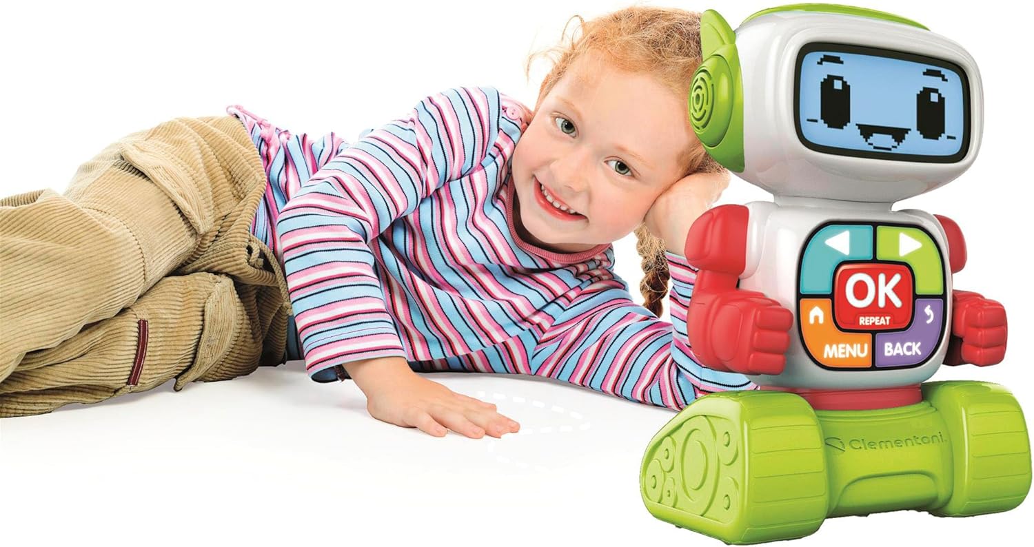 Clementoni Sapientino Eddie Robot Educativo Interattivo 4/6 Anni