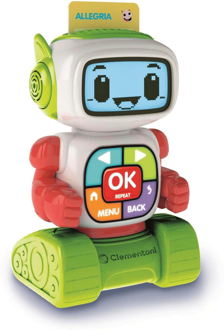 Clementoni Sapientino Eddie Robot Educativo Interattivo 4/6 Anni