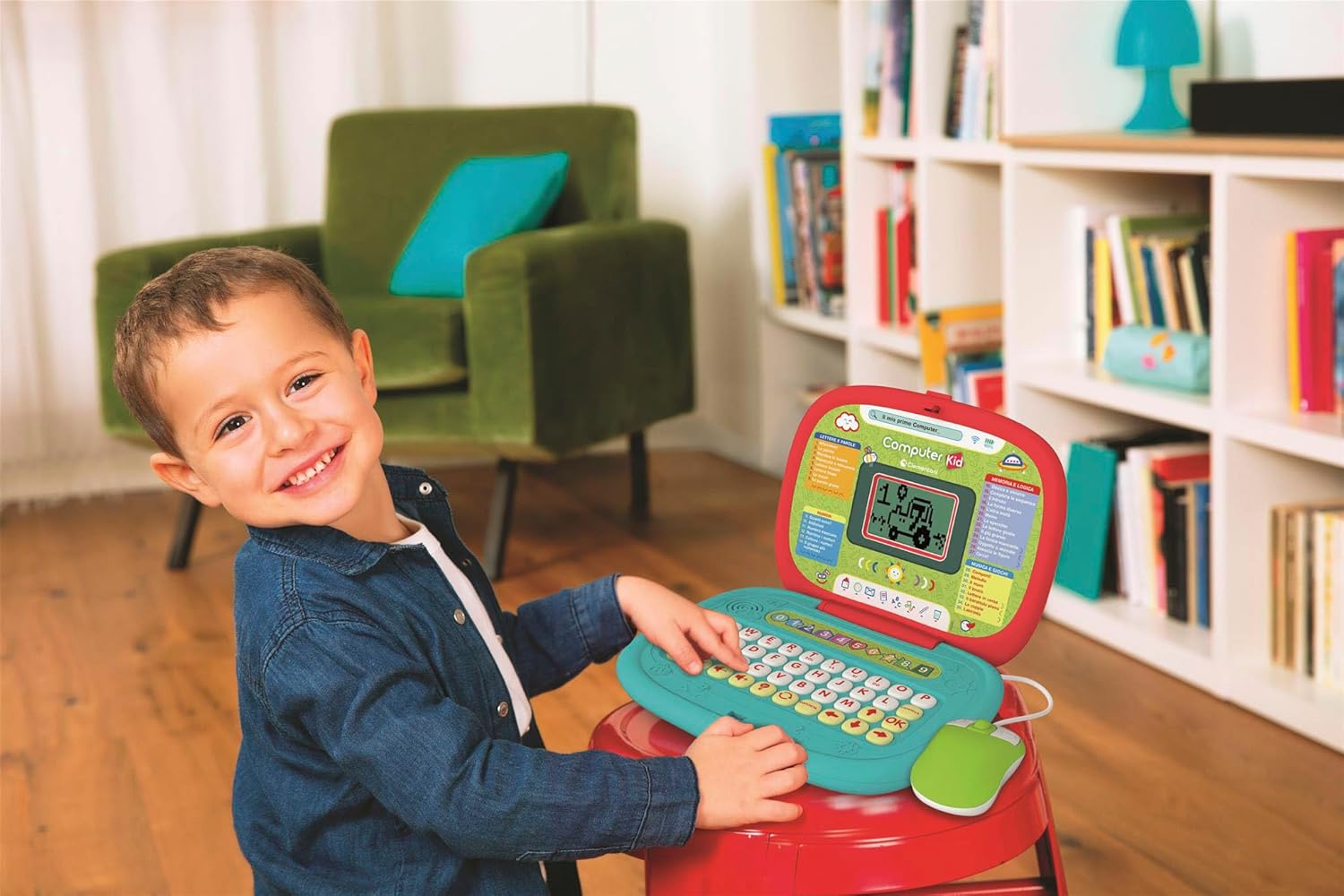 Clementoni Il Mio Primo Computer con Mouse Gioco Educativo Interattvo