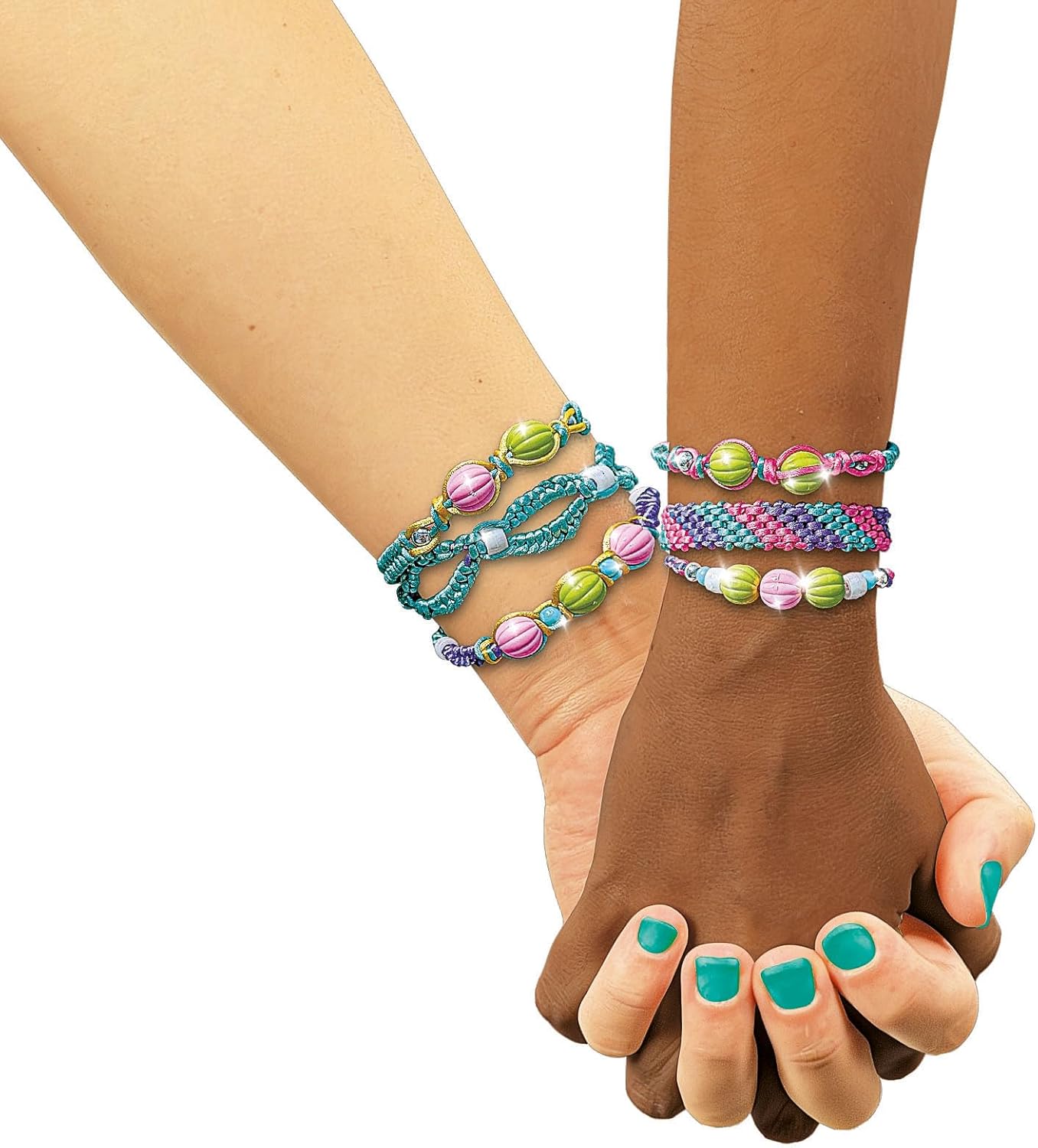 Clementoni Crazy Chic Friendship Bracelets Mania Set Braccialetti dell’Amicizia