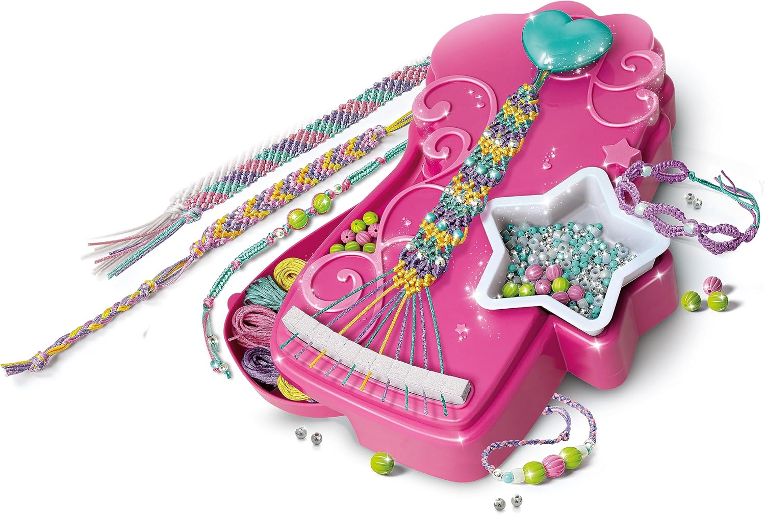 Clementoni Crazy Chic Friendship Bracelets Mania Set Braccialetti dell’Amicizia