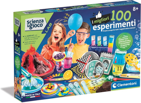 Clementoni Scienza & Gioco Migliori 100 Esperimenti Laboratorio Scientifico