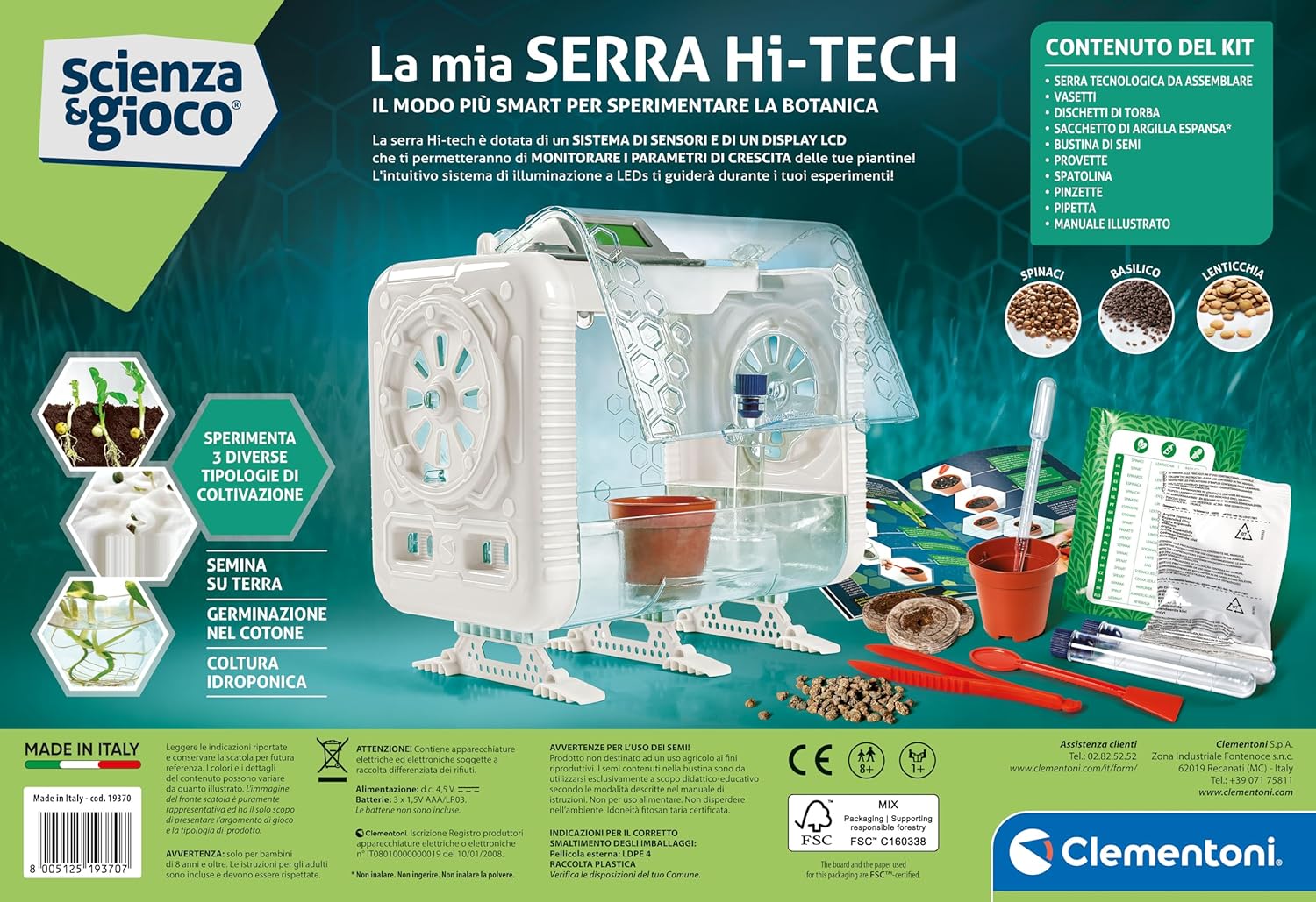 Clementoni BOTANICA HITECH