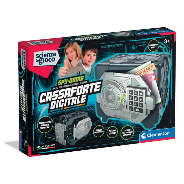 Clementoni Scienza & Gioco  Cassaforte Digitale Spy Game
