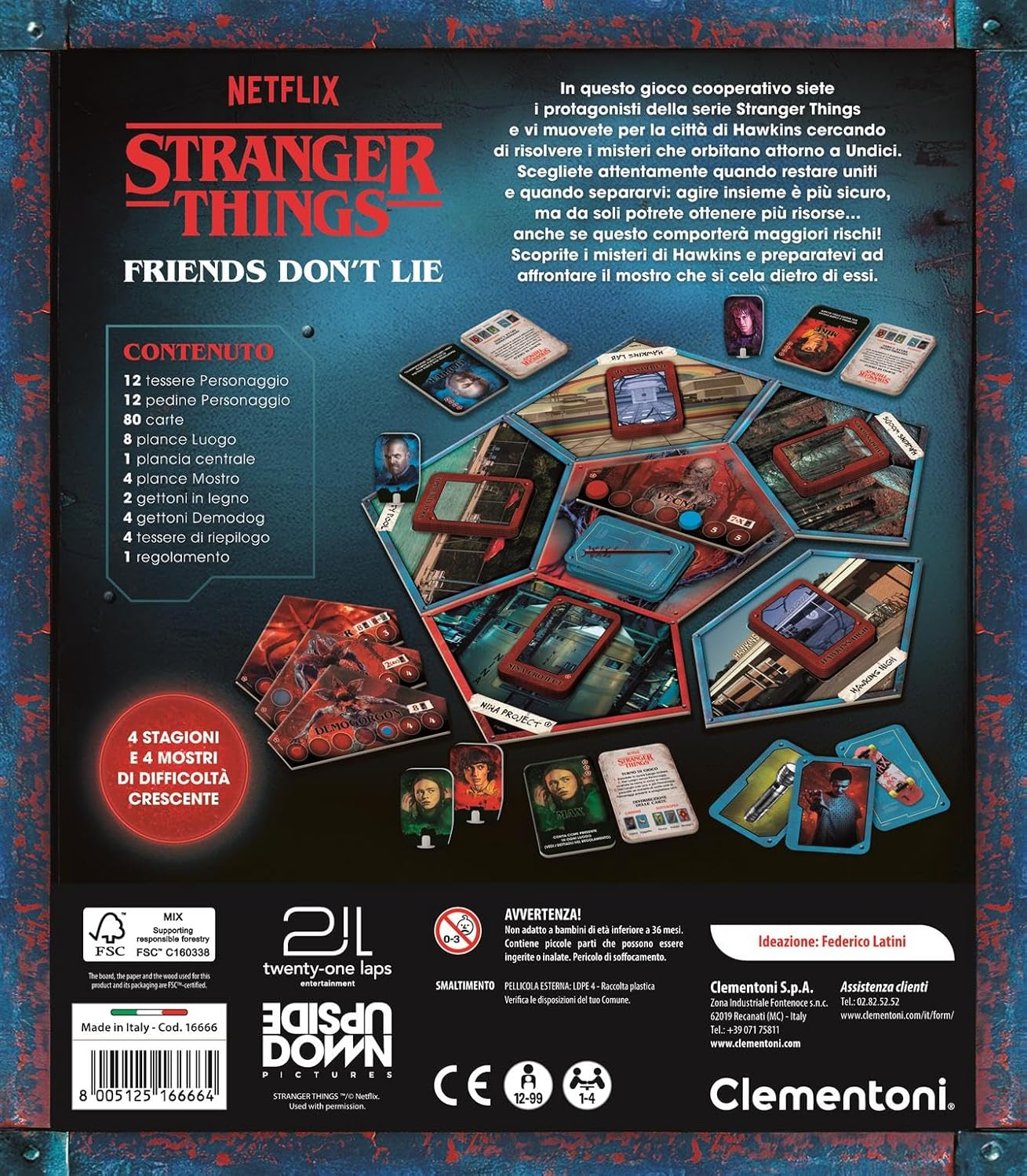 Clementoni STRANGER THINGS - FRIENDS DON'T LIE