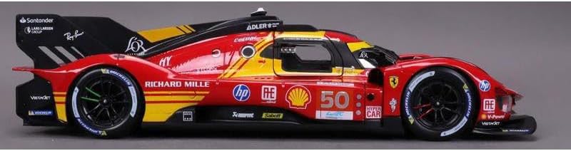 1816312 Bburago Ferrari 499P LHM #50 2024 24H le Mans Champion Version Hard case