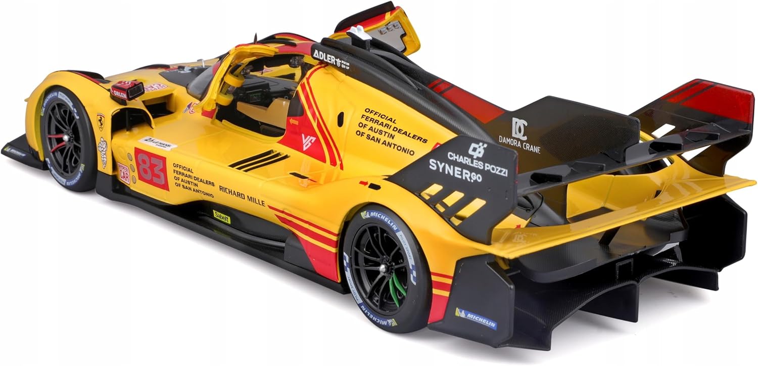 1816313 Bburago Ferrari499P #83 Le Mans 2024 24 H Hard Case