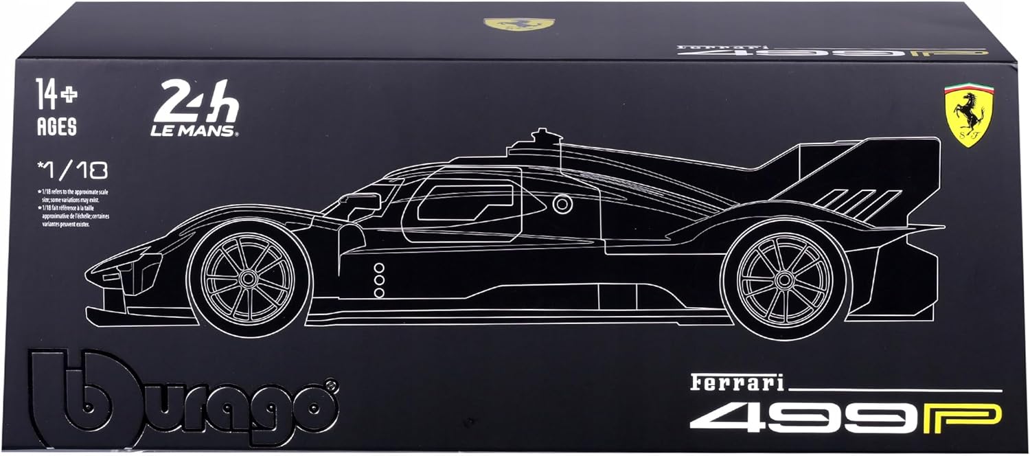 1816313 Bburago Ferrari499P #83 Le Mans 2024 24 H Hard Case