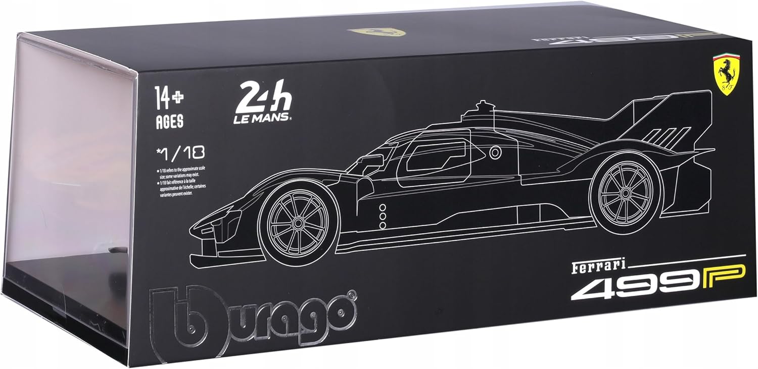 1816313 Bburago Ferrari499P #83 Le Mans 2024 24 H Hard Case