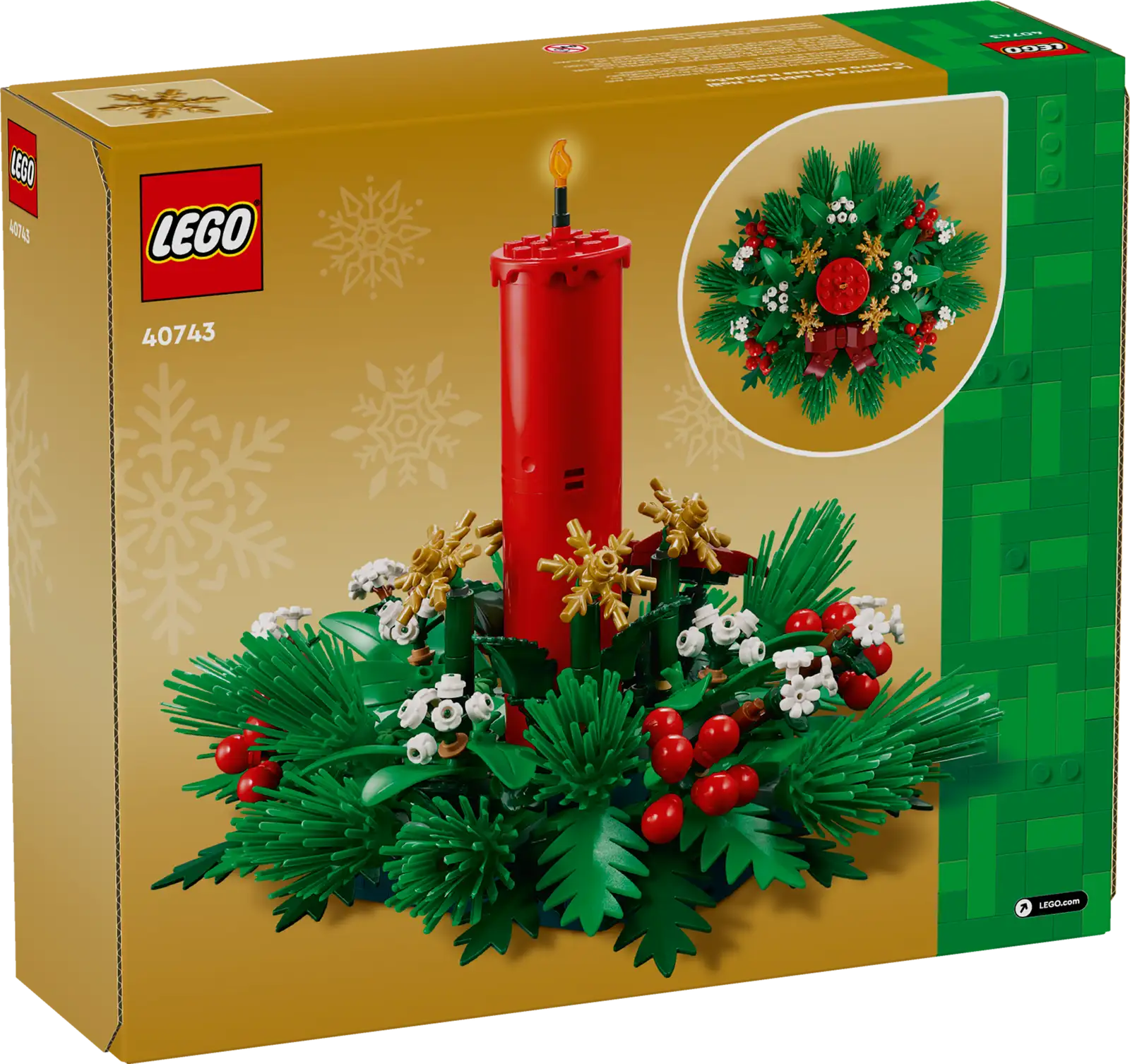 40743 lego Decorazioenda Tavola natalizia