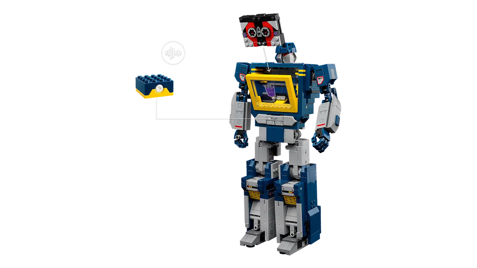 10358 Lego Icons Transformers Soundwave