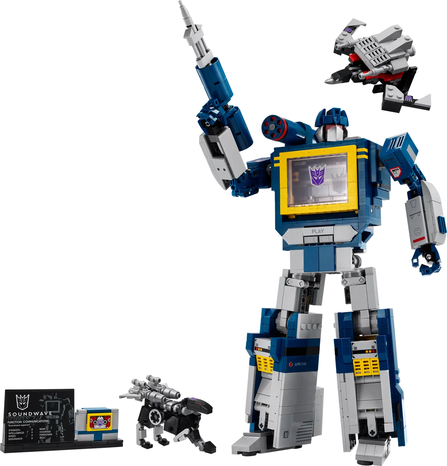 10358 Lego Icons Transformers Soundwave