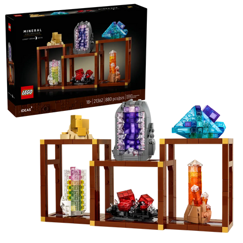 21362 Lego Ideas Collezione di minerali