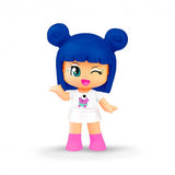 384432 Pinypon Serie #14 Terrific Mini Doll capelli viola Collezionabile