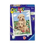 12023091 Ravenburger CreArt Serie E Golden Retriever cani  Coccolosi