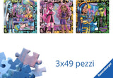 12004272 Ravenburger Monster High Puzzle 3x49 Pezzi