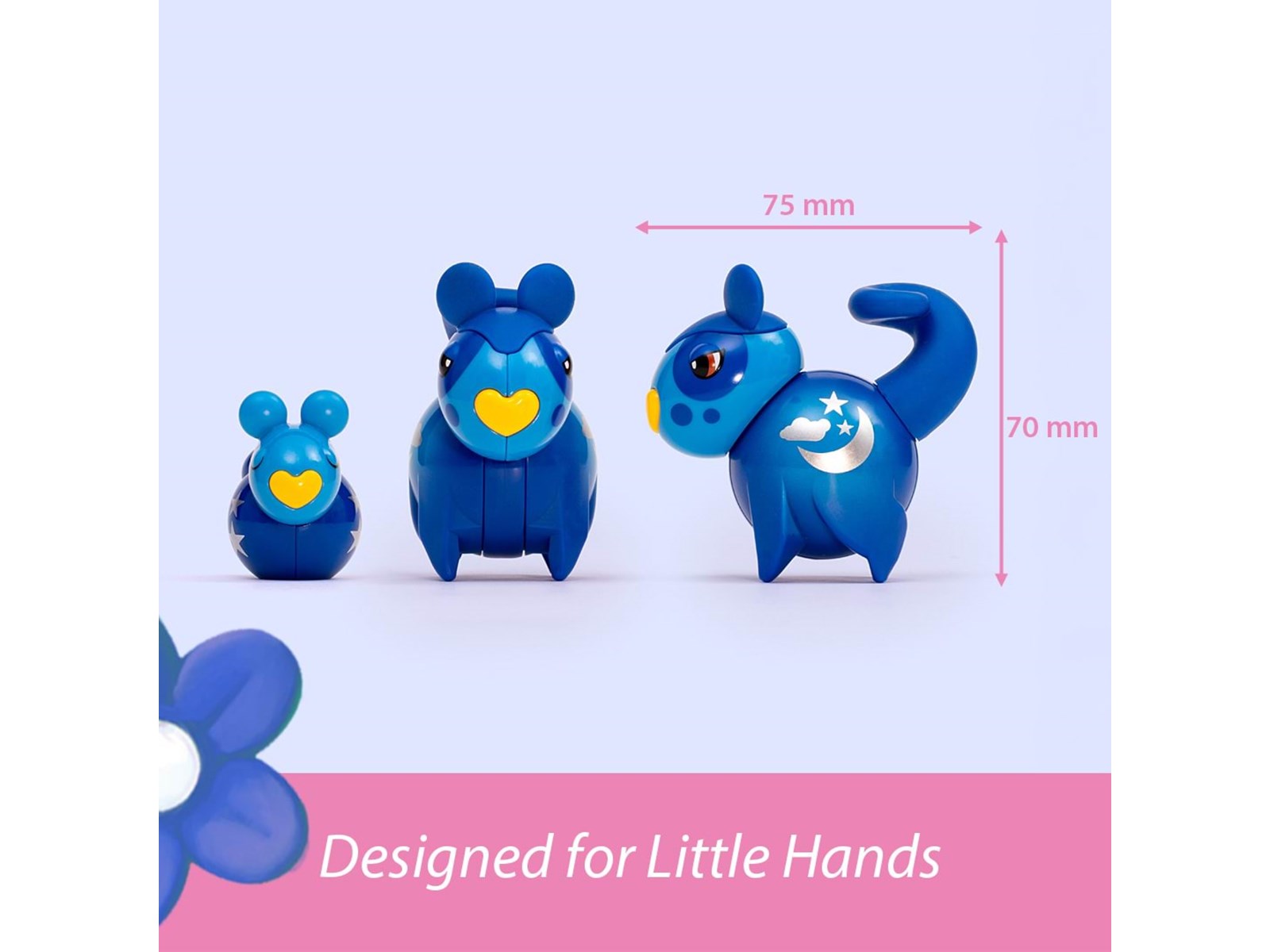 63621400 Ravenburger BRIO FLORA Lavender e Grape Coppia di Personaggi Giocattolo