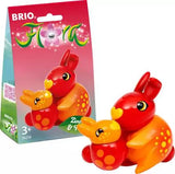 63621600 Ravenburger BRIO FLORA Zinnia e Peach Coppia di Personaggi Giocattolo