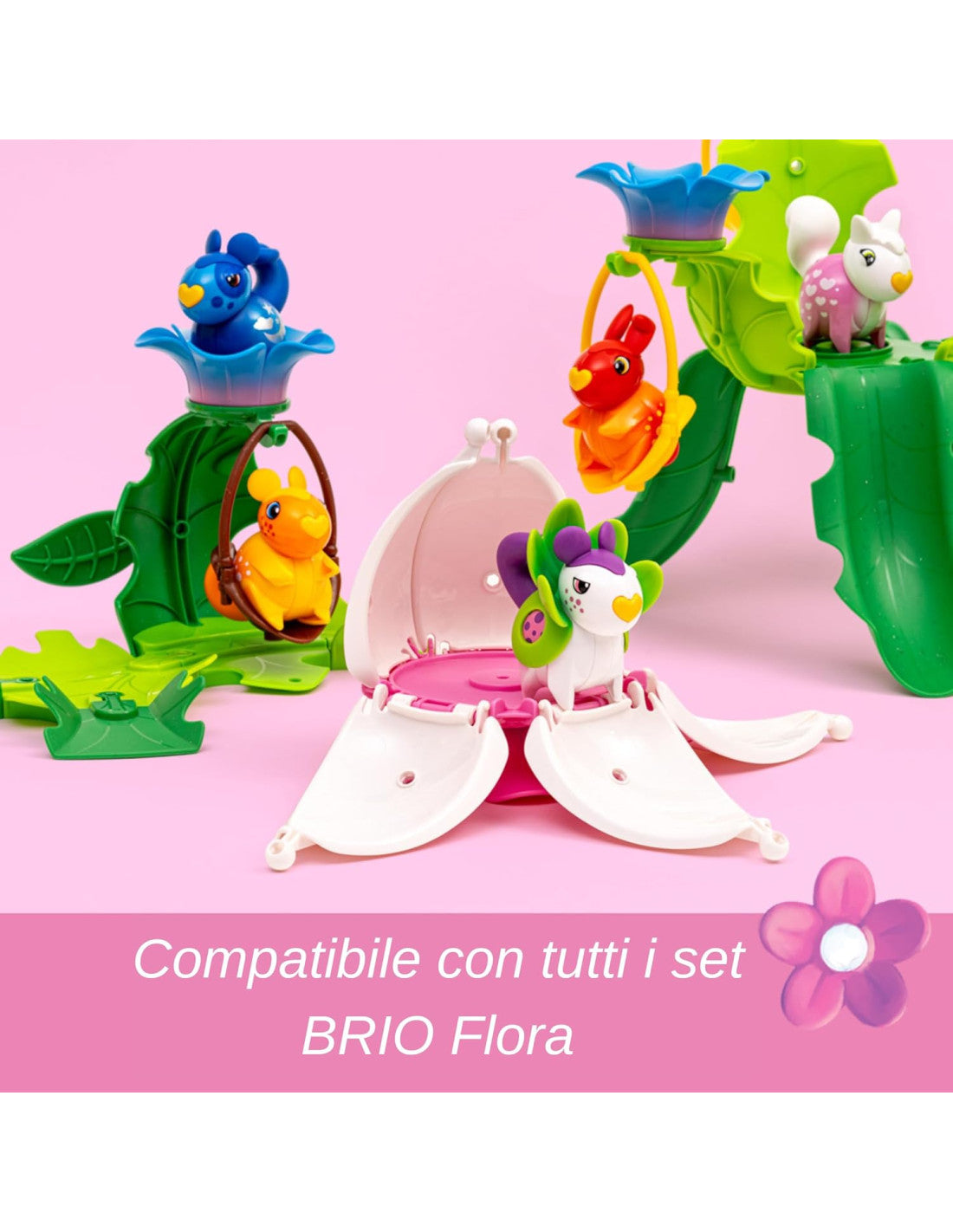 63621800 Ravenburger BRIO FLORA Heather La Casa in Fiore Set Giocattolo