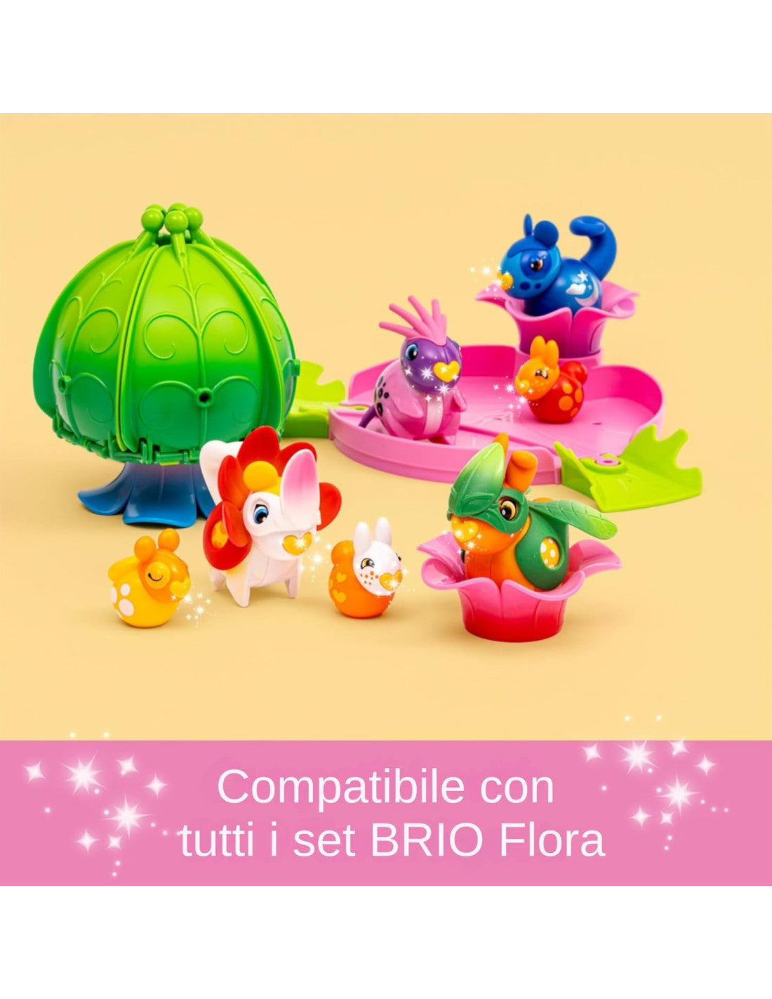 Ravenburger BRIO FLORA Daffodil, Buttercup e 2 Buddy  Gli esperti dei fiori