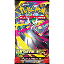 Gamevision Pokemon Megaevoluzione  Bustina Singola 10 Carte Collezionabili