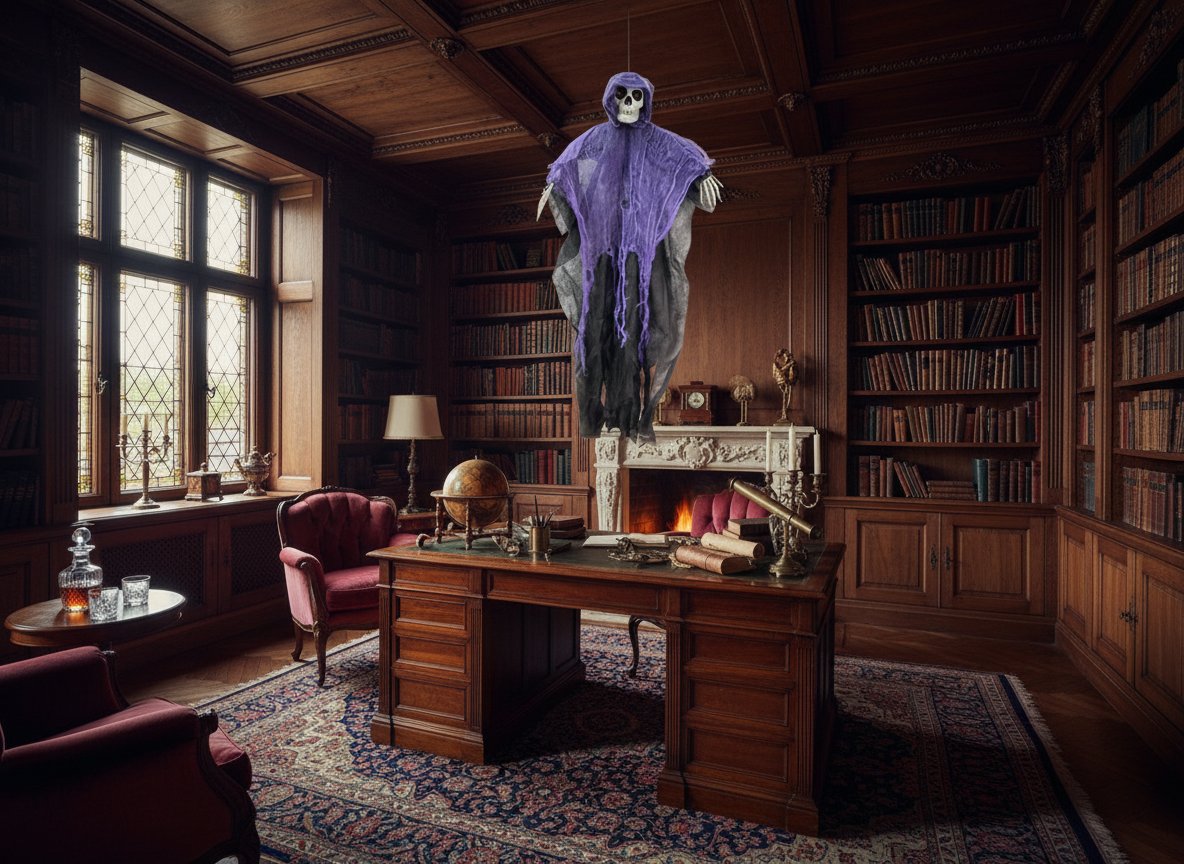 Appendino Fantasma e Scheletro  Decorazioni Halloween Colore casuale