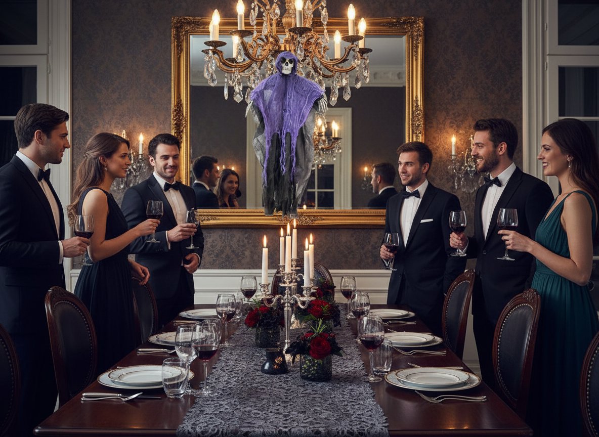 Appendino Fantasma e Scheletro  Decorazioni Halloween Colore casuale