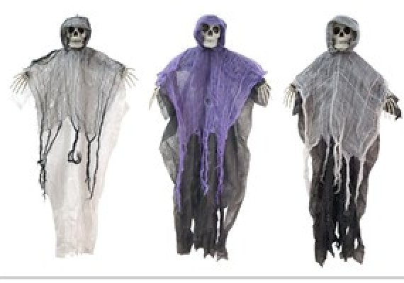Appendino Fantasma e Scheletro  Decorazioni Halloween Colore casuale