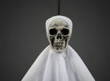 Appendino Fantasma Bianco | Decorazione Halloween Spaventosa per Casa e Festa