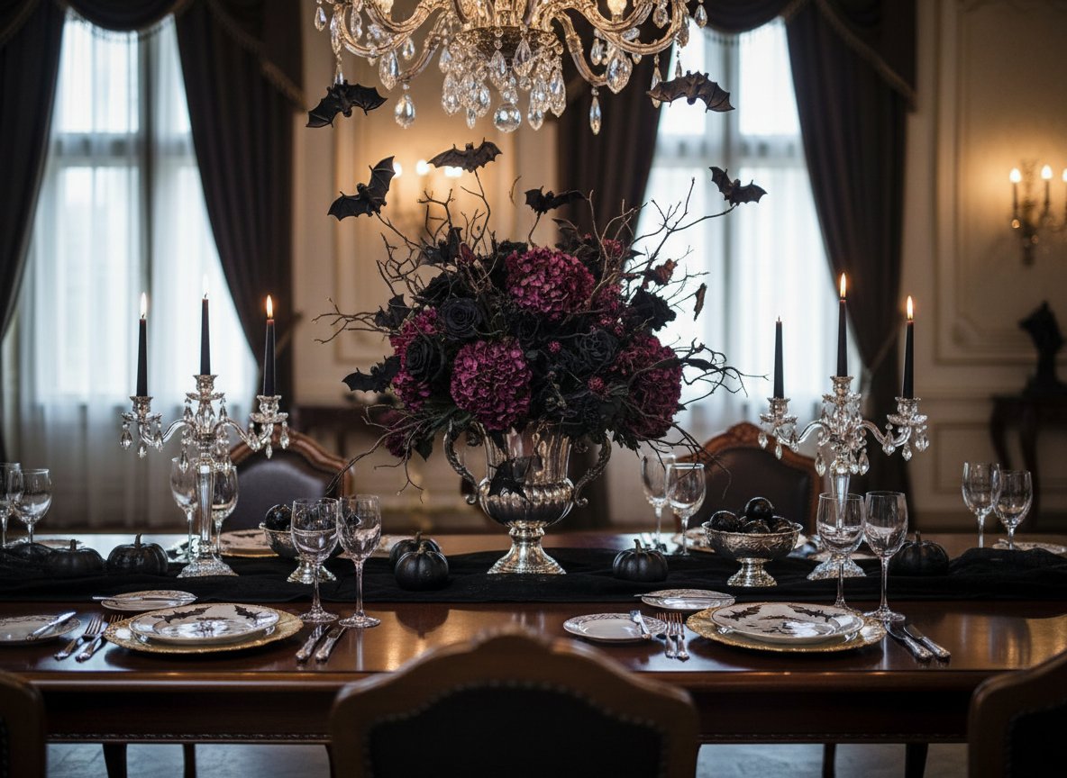 Pipistrelli Finti Halloween 6 Pezzi | Decorazioni Spaventose per Festa e Casa