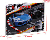 * 96151  Bburago Polistil Action Pista Elettrica con Lamborghini Huracan Polizia