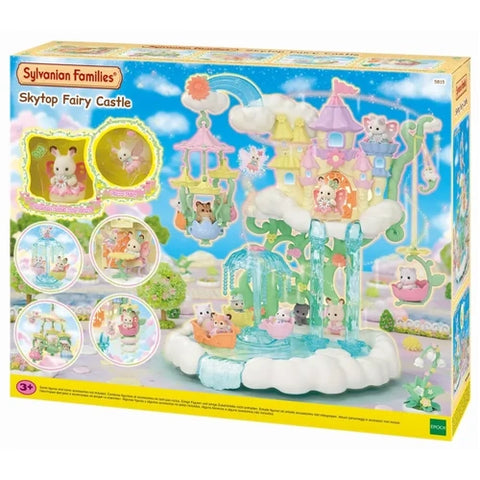 05815 Sylvanian Families Skytop Fairy Castle Castello delle Fate con Luci e Acce