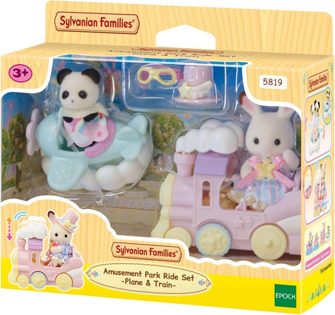 05819 Sylvanian Families |Giostra con Trenino e Aereo