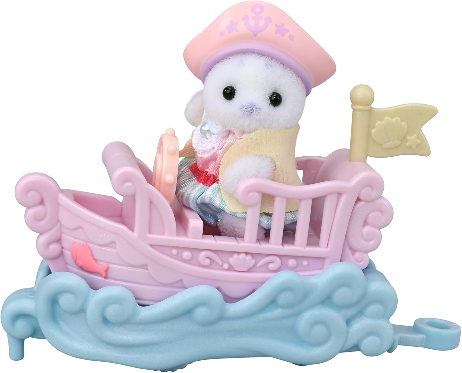 05820 Sylvanian Families Il Trenino del Mare Set Amusement Park con Personaggi
