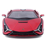 18-21102Bburago Lamborghini Sin FKP 37 Rossa 1:24  Modello Die-Cast in Metallo