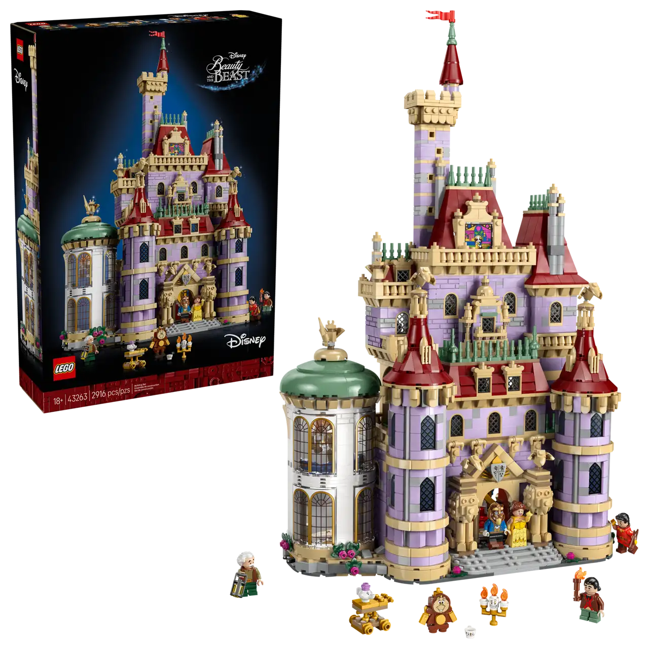 43263 Lego Castello de La Bella e la Bestia