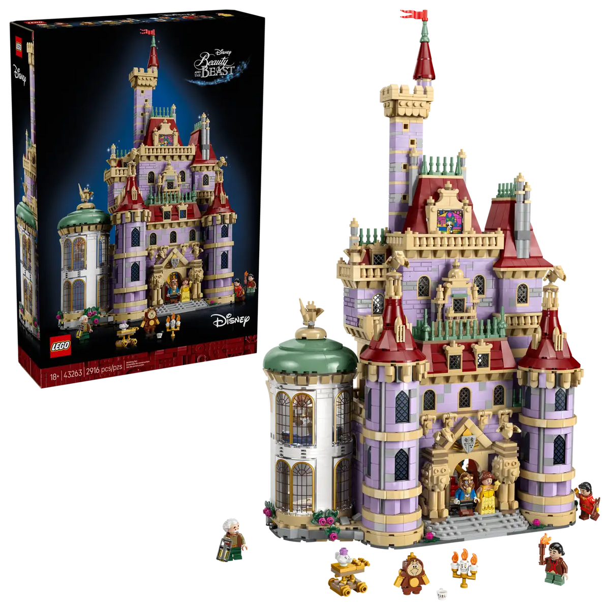 43263 Lego Castello de La Bella e la Bestia