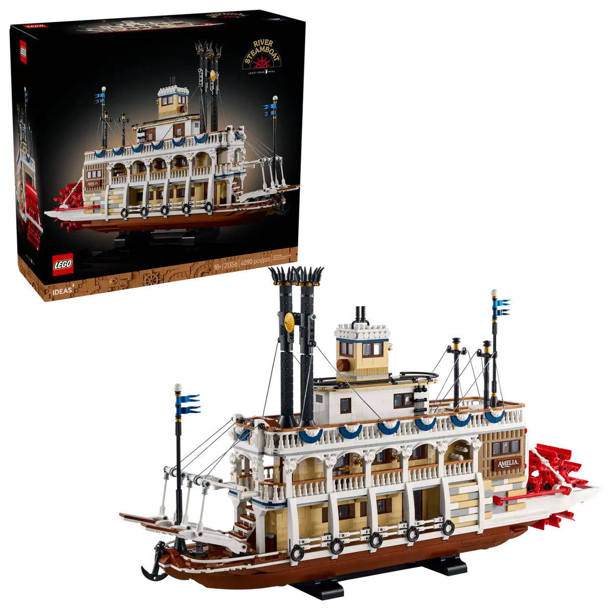 21356 LEGO Battello a vapore fluviale