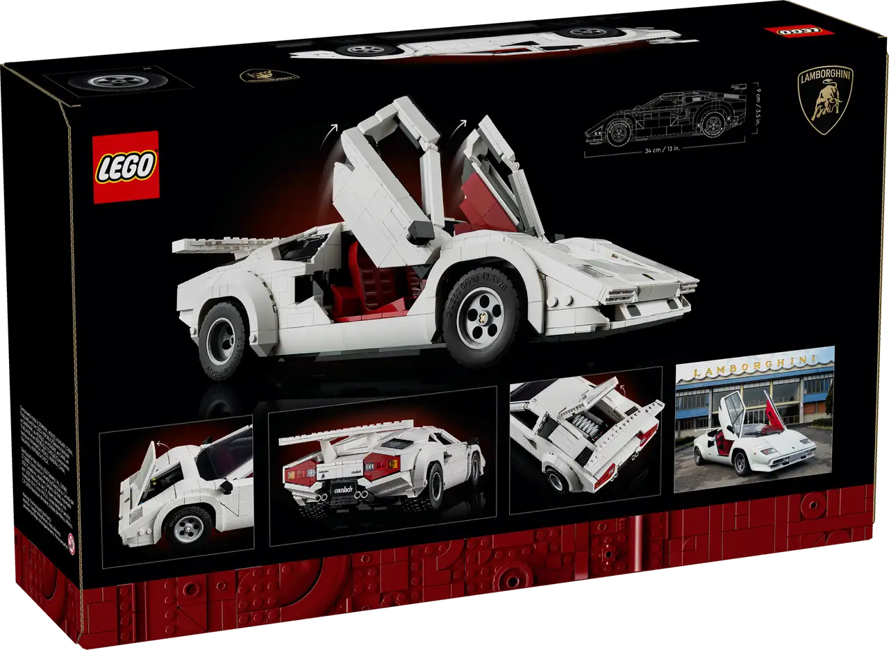 10337 LEGO Lamborghini Countach 5000 Quattrovalvole
