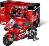 * 34398 Bburago Maisto Ducati Lenovo Team 2024 Bagnaia 1:18  MotoGP Ufficiale