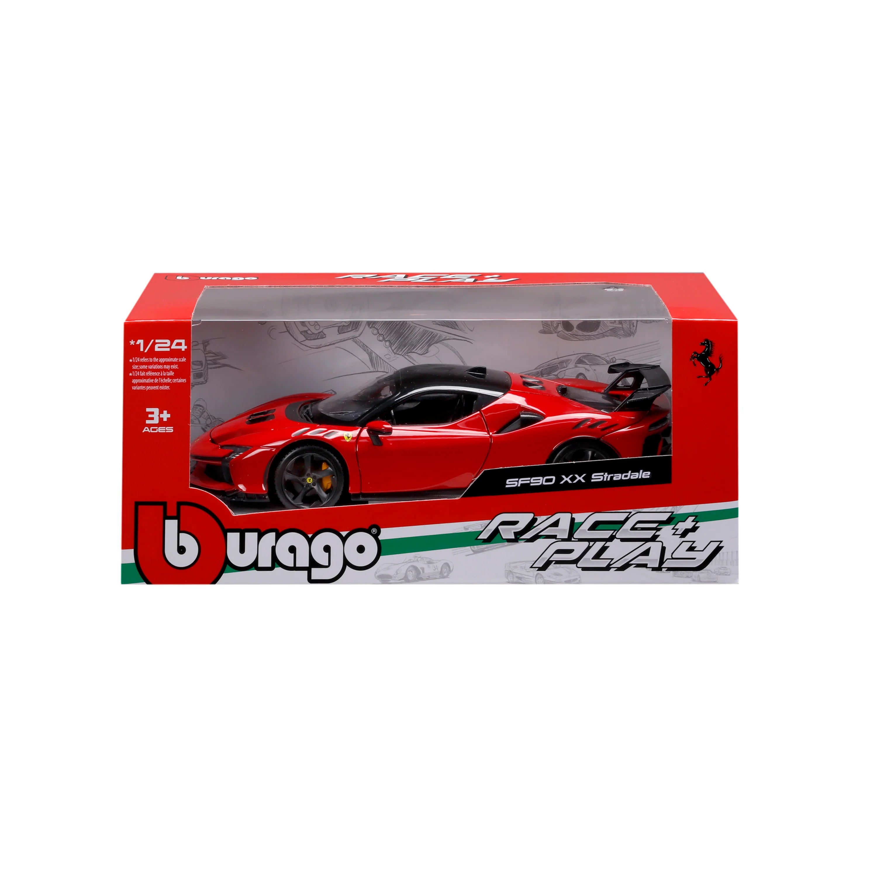 *18-26032 Bburago Race & PlayFerrari SF90 XX Stradale 1:24