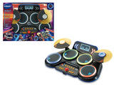 VTech Kidi DJ Drums Batteria Elettronica per Bambini con Luci Bluetooth e Microf