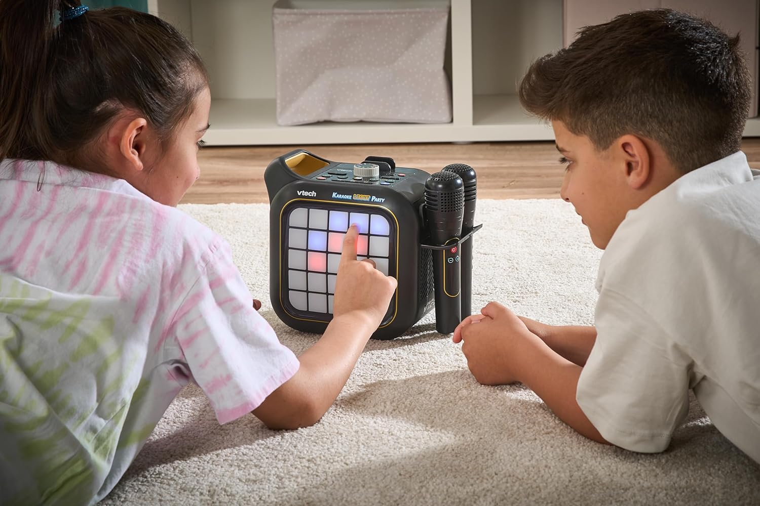 581707-007 VTech Karaoke Light Party Karaoke per Bambini 2 Microfoni Wireless