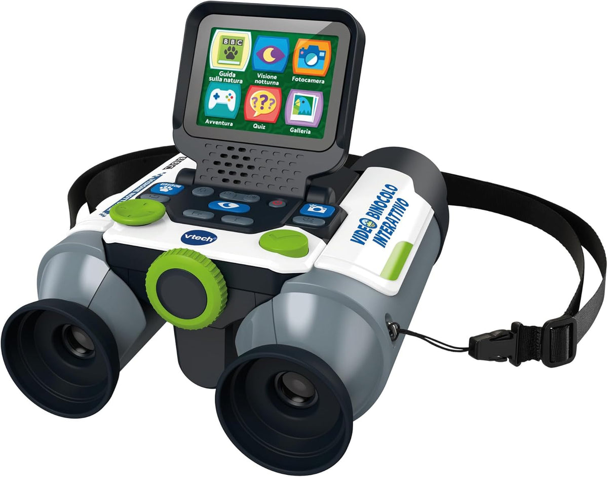 VTech Video Binocolo Interattivo Binocolo Digitale per Bambini con Schermo LCD