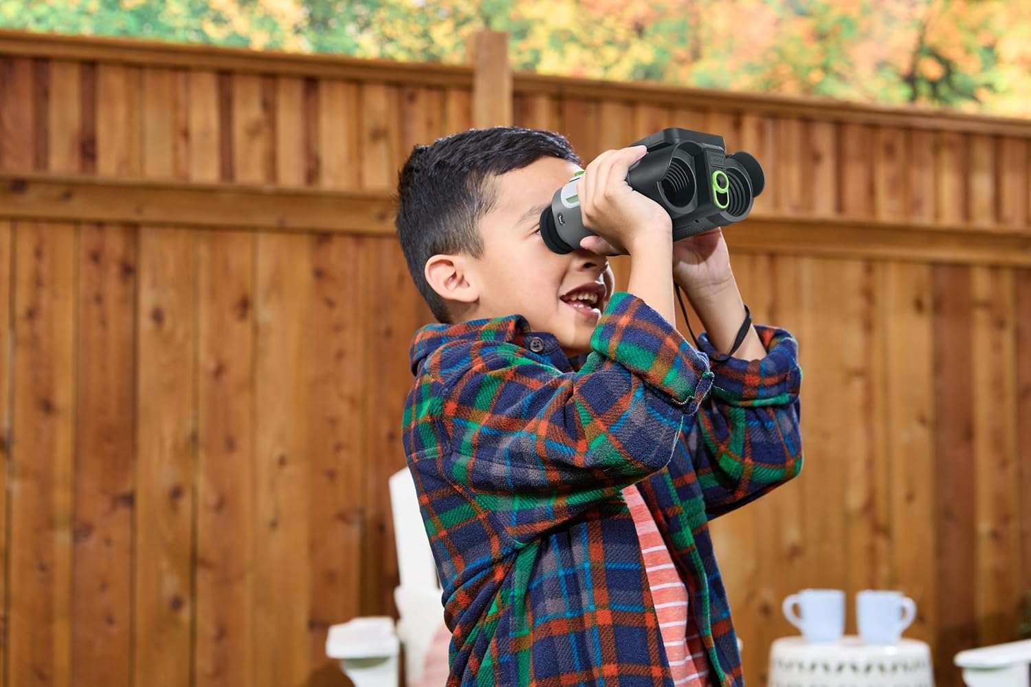 VTech Video Binocolo Interattivo Binocolo Digitale per Bambini con Schermo LCD