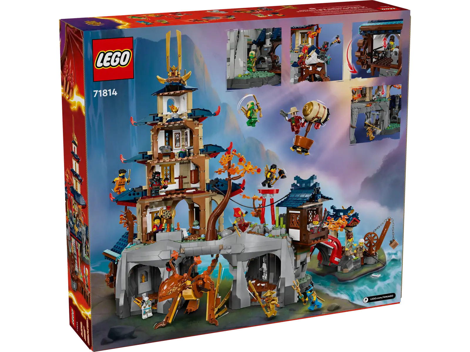 71814 Lego Ninjago  Torneo città del tempio