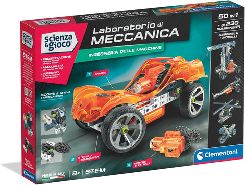 Clementoni Laboratorio di Meccanica  Ingegneria delle Macchine 50 in 1