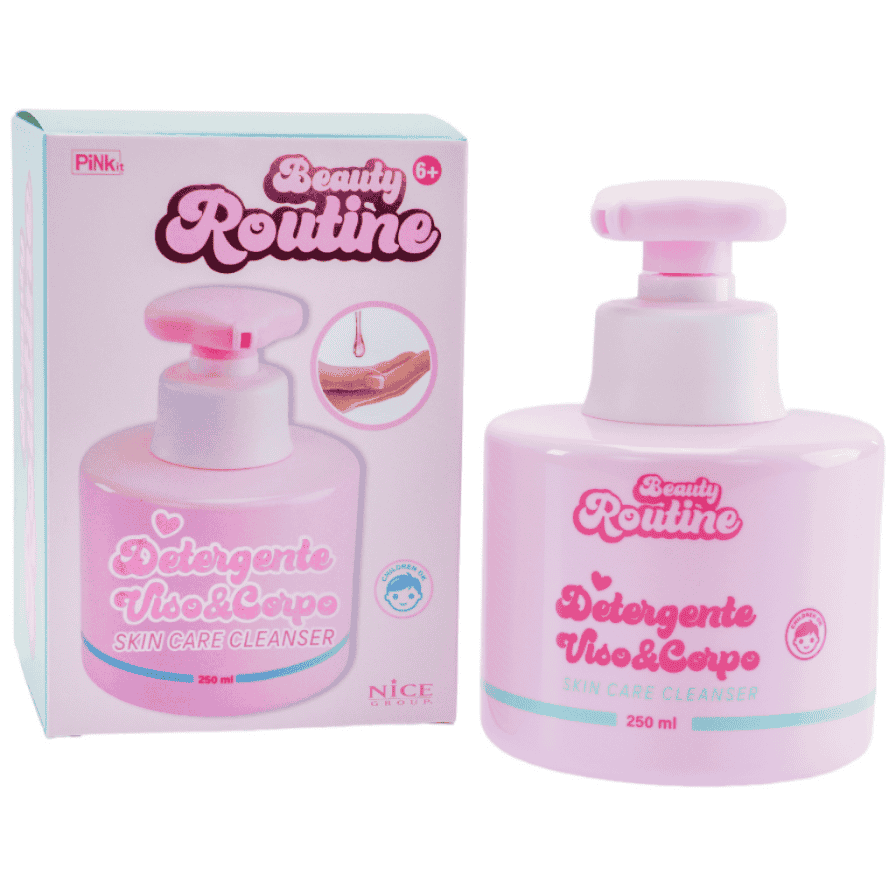 Beauty Routine  Detergente Viso e Corpo 250 ml per Bambine 6+  Skin Care Clean